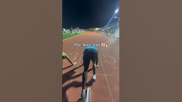 Track athletes are EXPLOSIVE