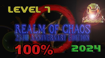 DOOM "Realm of Chaos" - 25th Anniversary (2024) Map 07 - 100%!
