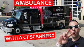 How Do They Do a CT Scan in the BACK of an Ambulance?  Mobile Stroke Unit!! (59)