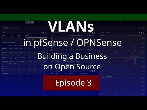 Building a Business - Ep 3 - VLAN Setup in pfSense and OPNSense four our segmented network.