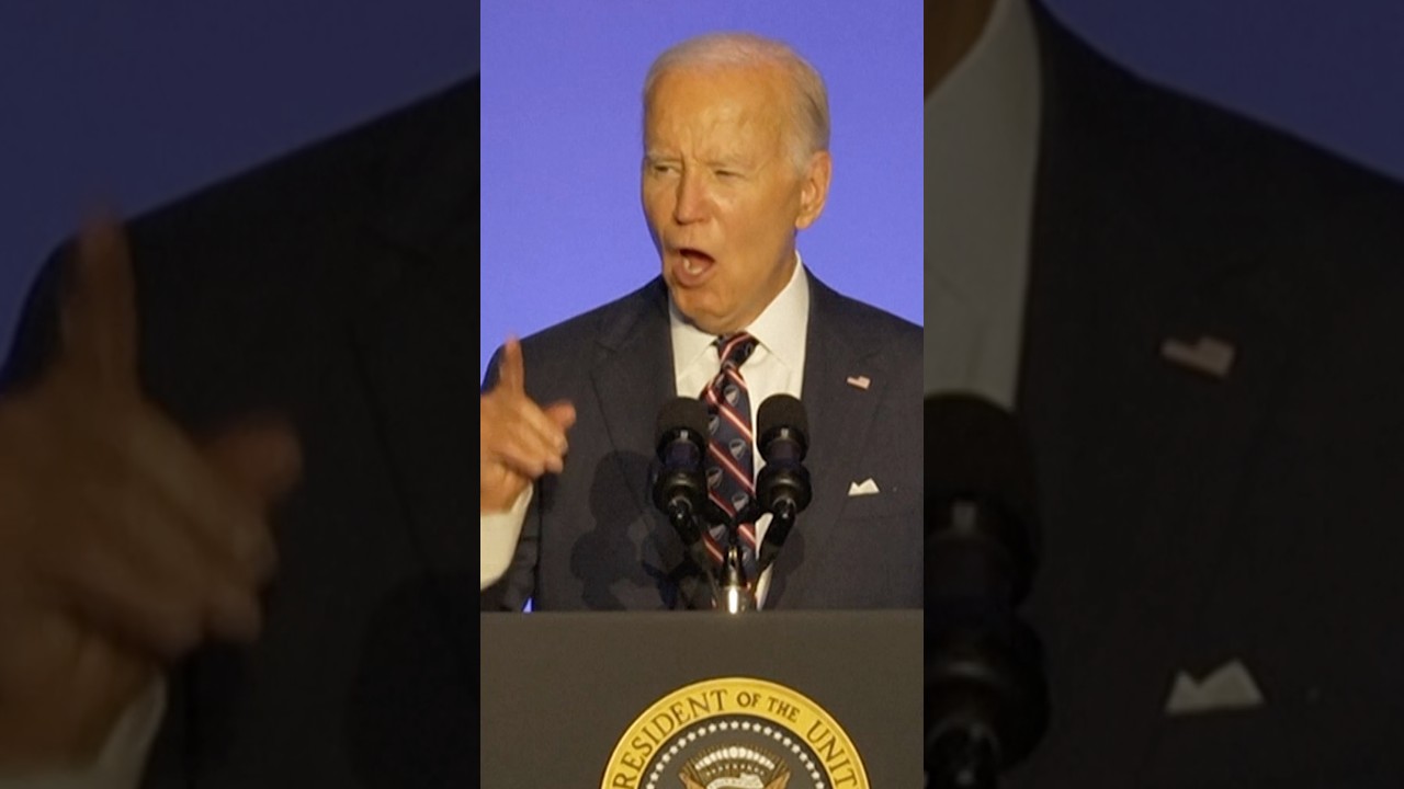 ⁣Biden Comments on New Trump Assassination Attempt in Florida