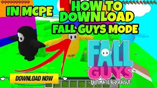 how to download fall guys mod in minecraft pe | Download Fall Guys Mod in Minecraft | in hindi |2020 screenshot 5