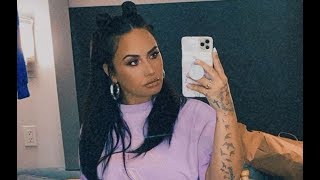 Demi Lovato Shows Off Her Full Boobs as She Quits Her Diet
