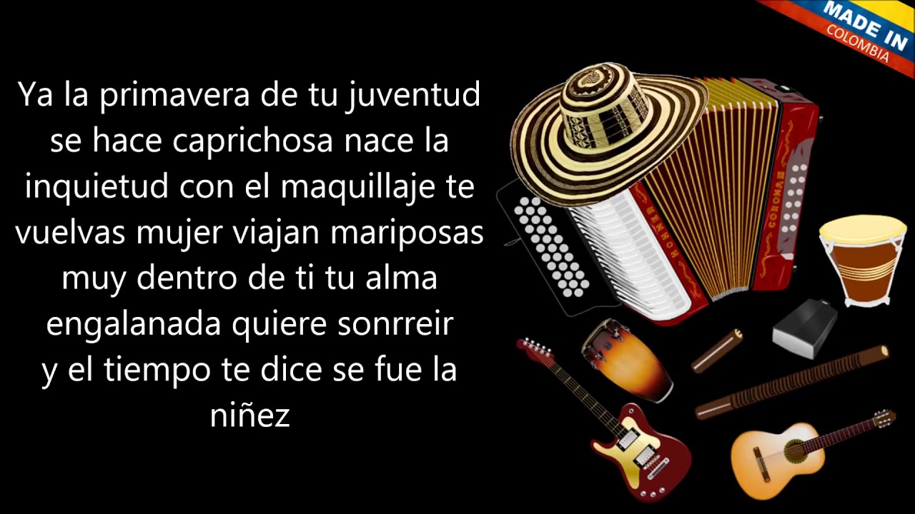 De niña a mujer Los Chiches Del Vallenato Letra adlı videoyu YouTube'da izle De niña a mujer Los Chiches Del Vallenato Letra adlı videoyu YouTube'da izle