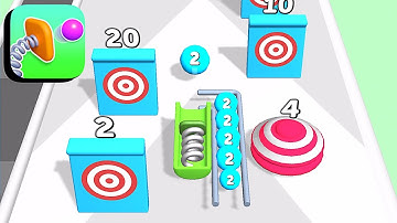 Bouncing Balls Run ​- All Levels Gameplay Android,ios (Part 4)