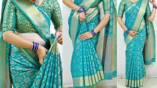 Saree Draping easy trick for beginners | Simple saree perfectly guide step by step | Sari