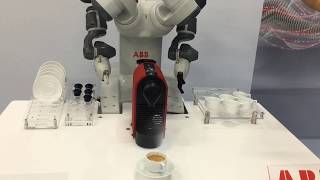 ABB Yumi Robot Cafe