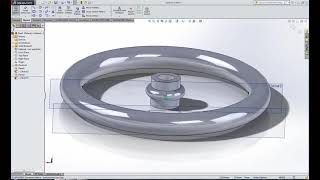 Tail stock wheel in solidworks