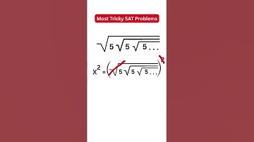 99% Get This Crazy SAT Math Square Root Problem Wrong!