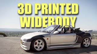 How To Make Carbon Fiber Widebody With A 3D Printer