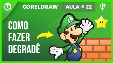 Como usar o degradê no corel draw - Efeito Gradiente