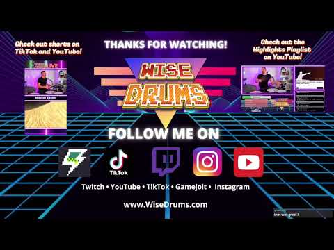 Feeling good? Lets drum then! | WiseDrums LIVE 339