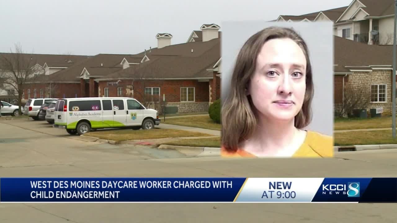 West Des Moines day care worker charged with child endangerment - YouTube