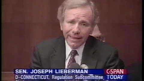 1993 Senate Committee Hearings on Violence In Video Games