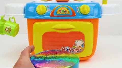 Toy Learning Video for Toddlers - Learn Spanish Colors, Shapes, and Numbers with a Birthday Cake!