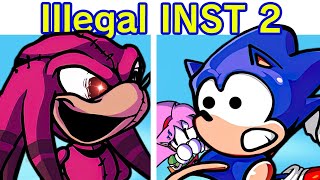 Friday Night Funkin' VS Illegal Instruction V2, CANCELLED BUILD (FNF Mod) (Knuckles/Sonic/Sonic.exe)