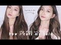 HOW I CURL MY HAIR: tutorial catok ala korea - korean wavy hair // everythingaboutbella