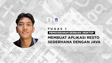 Membuat Aplikasi Resto Sederhana dengan Java — Tugas 1 Pemrograman Berbasis Desktop