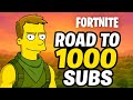 🔴LIVE - GRINDING *NEW* SIMPSONS SEASON + STREAM 3 OF ROAD TO 1k