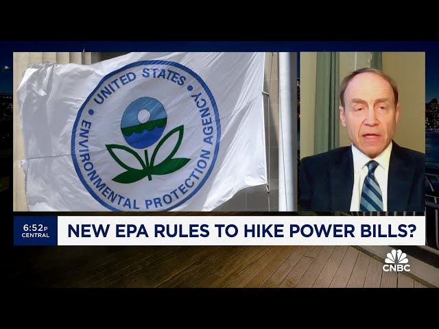 Fmr. EPA Official Jeff Holmstead talks new EPA ruling's impact on electric bills