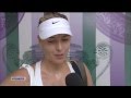 Мария Шарапова - интервью после матча 4-го круга на WIMBLEDON 2015