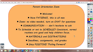 Parent/Teacher "Back to School" Zoom Meeting