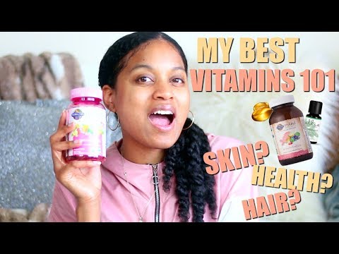 BEST VITAMINS FOR SKIN, HEALTH AND HAIR + MY DAILY VITAMIN ROUTINE