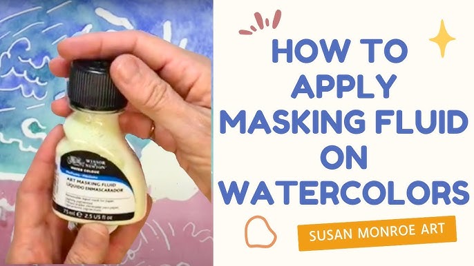 Ruling Pen and Masking Fluid for Watercolor Painting 