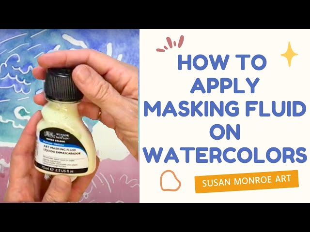 Utrecht Watercolor Paint Masking Fluid