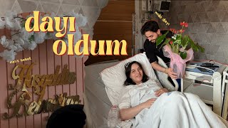 DAYI OLDUM | ablamın bebeği oldu