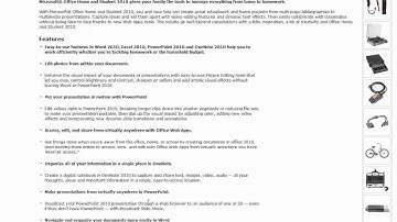 Microsoft Office Home and Student 2010