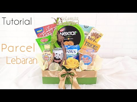 Tutorial cara membuat parcel lebaran yang mudah dan simple