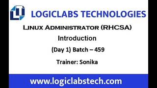 Famous Day 1: Linux Administrator (RHCSA) Batch -459 Profile