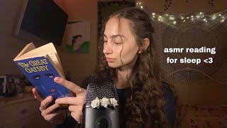 asmr soft reading for deep sleep - the great gatsby  screenshot 2
