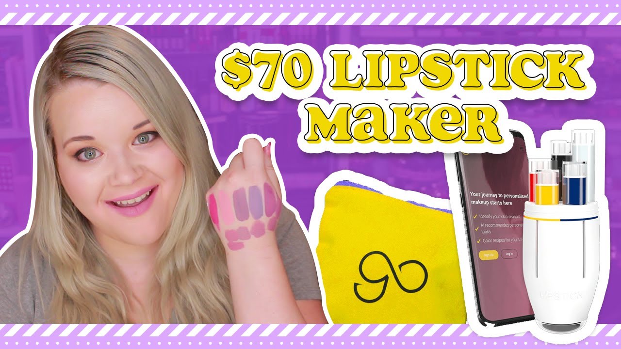$70 CUSTOM LIPSTICK MAKER? | Go Play Cosmetics LIPSKIT 2.0