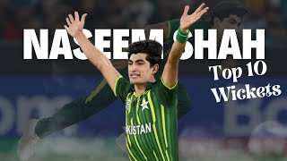 Top 7 Wickets Of Naseem Shah I Naseem Saha Bowling I Sports News