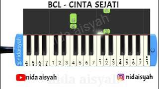 NOT ANGKA PIANIKA CINTA SEJATI |  TUTORIAL MUDAH MAIN PIANIKA LAGU CINTA SEJATI BUNGA CITRA LESTARI