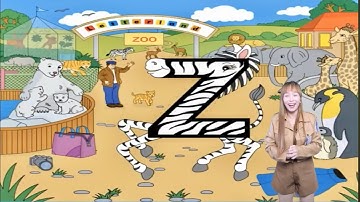 Zz Zig Zag Zebra | Miss Ana in Letterland | Episode 26
