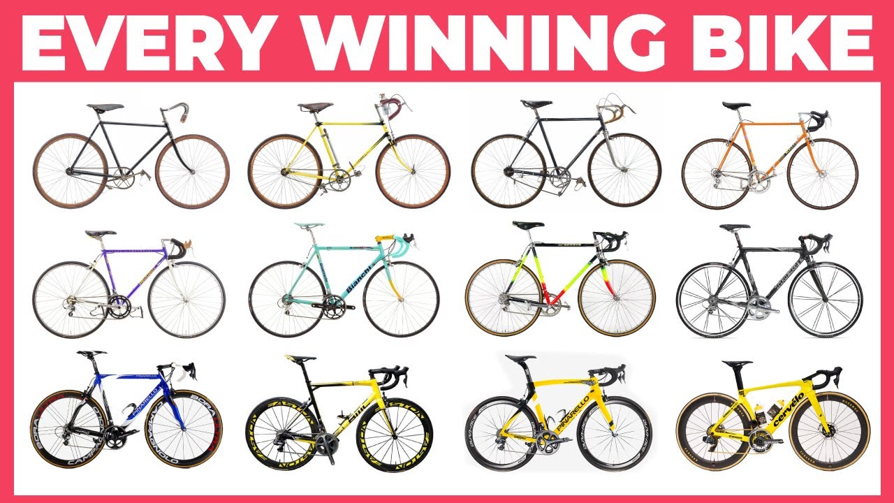 Tour de France Winning Bikes: 1903-2023