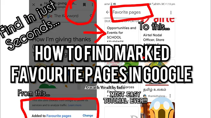 How to find favourite pages in Google?|favourite pages in Google|bookmarks in chrome|favourite pages