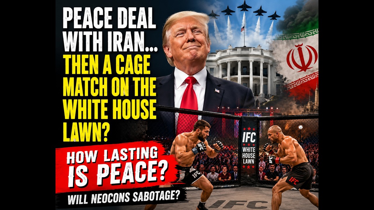 'Peace Deal' With Iran And Cage Match At White House: What A Time To Be Alive!