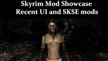 Skyrim Mod Showcase Recent UI and SKSE mods