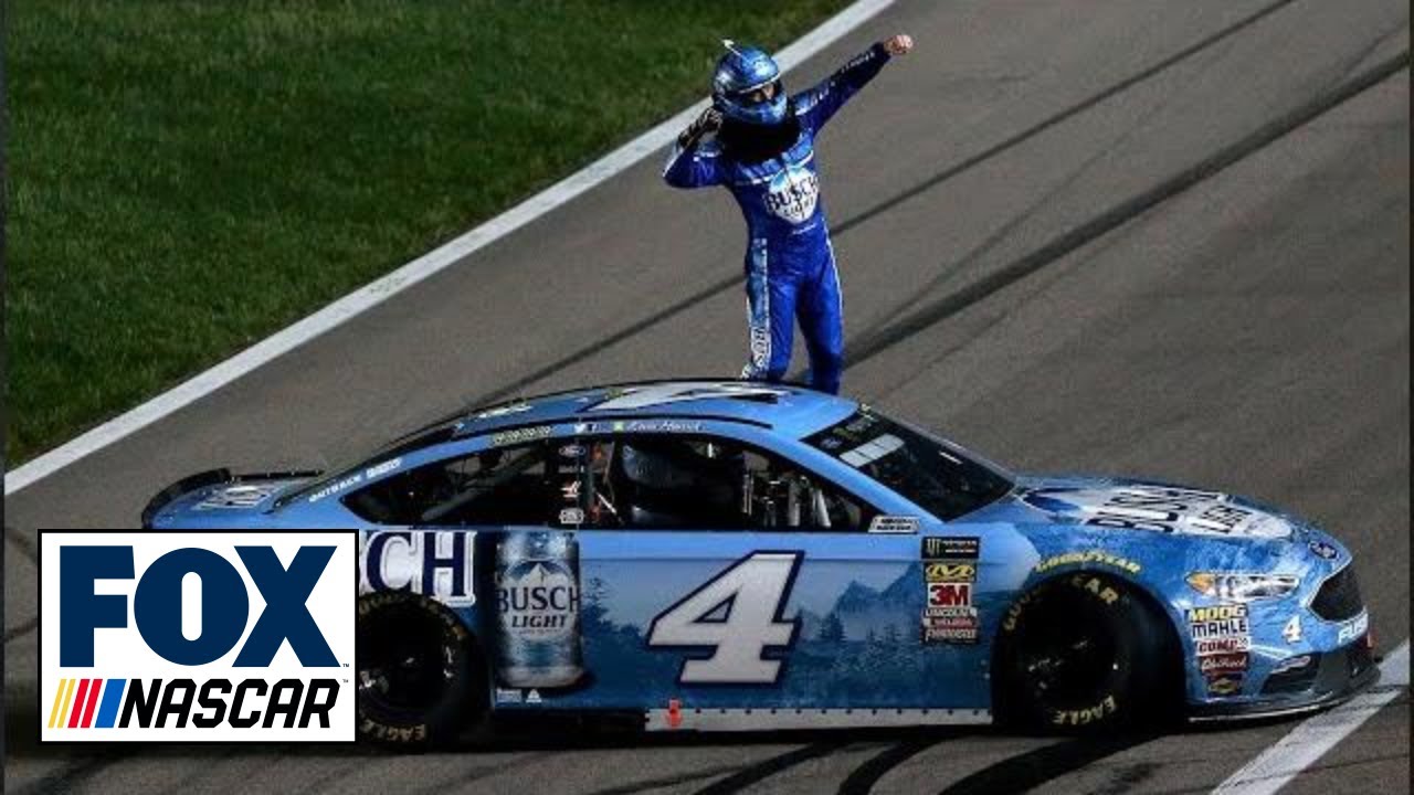 Kevin Harvick Gets His Fifth NASCAR Cup Win of the Season at Kansas Speedway