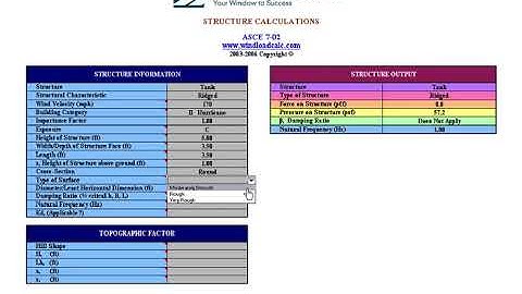 WindLoadCalc Structure Video