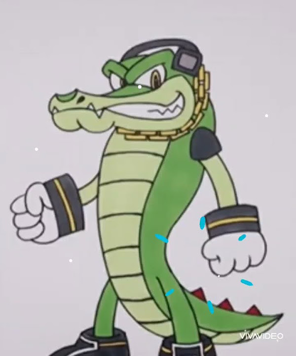 Short#Art#💫Vector the crocodile - YouTube