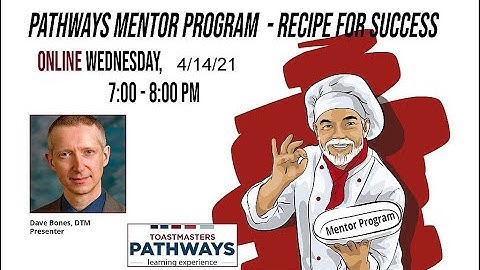 Toastmasters Pathways Mentor Program with Time Stamps for Topics: Introduction Overview, Q & A
