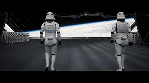 My first animation with Unreal Engine 5 - Star Wars