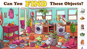Can You Find These Objects? #findoutgames  #puzzle #causal
