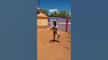 Silambam training