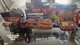 Vlog | Aldi's $100.56 Grocery Haul | Keyanna Chanel Vlog